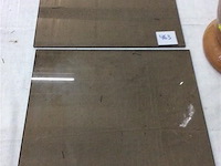 Gefumeerden glazen 2stuks - afbeelding 1 van  1