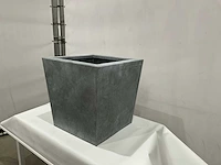 Gegalvaniseerde bloembak 60 cm - afbeelding 1 van  6