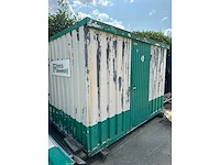 Gegalvaniseerde mobiele opslagcontainer 300x220x210cm - afbeelding 1 van  6