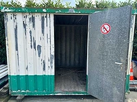 Gegalvaniseerde mobiele opslagcontainer 300x220x210cm - afbeelding 3 van  6