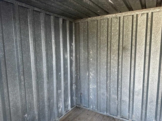 Gegalvaniseerde mobiele opslagcontainer 300x220x210cm - afbeelding 4 van  6