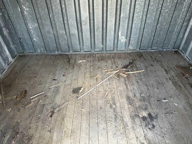 Gegalvaniseerde mobiele opslagcontainer 300x220x210cm - afbeelding 5 van  6