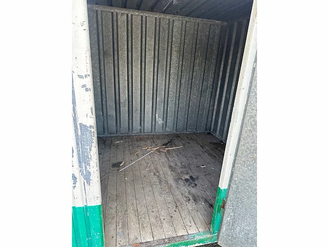 Gegalvaniseerde mobiele opslagcontainer 300x220x210cm - afbeelding 6 van  6