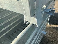 Gegalvaniseerde stapelbare kantelbak (5x) met traverse - afbeelding 9 van  14