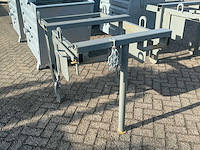 Gegalvaniseerde stapelbare kantelbak (5x) met traverse - afbeelding 5 van  14