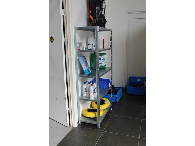 Gegalvaniseerde stelling. afmeting 90 x40 x 180 cm - afbeelding 2 van  2