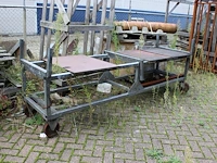 Gegalvaniseerde transportbok afm. 300 x 87 x 80 cm - afbeelding 1 van  2