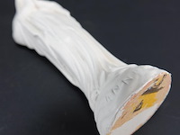 Geglazuurd terracotta maria onder glazen stolp - afbeelding 5 van  5