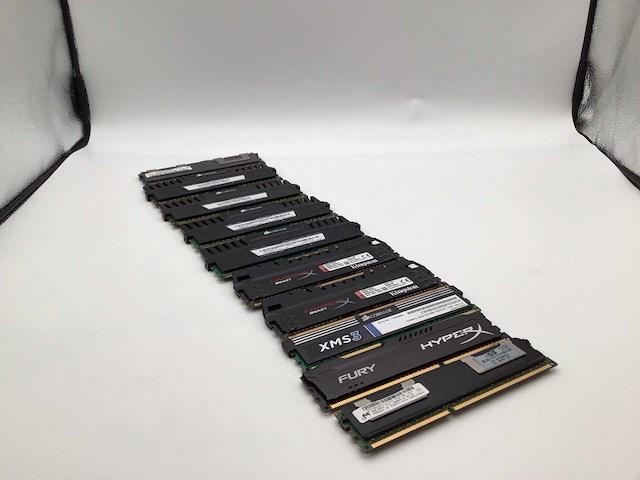 Geheugen module 4gb ddr3 computeronderdeel (10x) - afbeelding 1 van  3