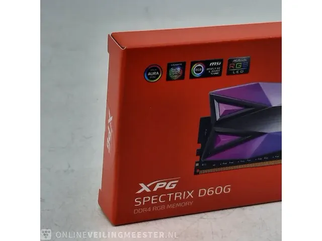 Geheugenkaart xpg, spectrix d60g 16gb 3600mhz pc4-28800 - afbeelding 3 van  7