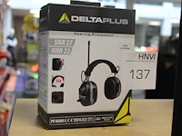 Gehoorbeschermer met radiofunctie deltaplus pit-radio3 - afbeelding 1 van  2