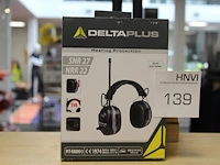 Gehoorbeschermer met radiofunctie deltaplus pit-radio5 - afbeelding 1 van  2