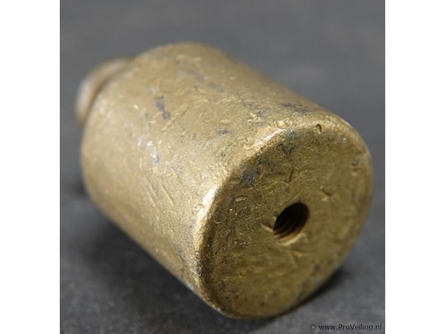 Geijkt bronzen gewicht - afbeelding 3 van  3