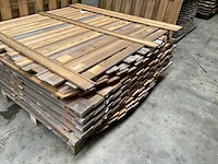 Geïmpregneerd vuren tuinscherm toog 180x180 cm (14x) - afbeelding 3 van  7