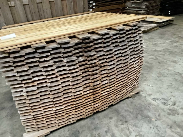 Geïmpregneerd vuren tuinscherm toog 180x180 cm (24x) - afbeelding 8 van  12