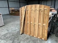 Geïmpregneerd vuren tuinscherm toog 180x180 cm (26x) - afbeelding 1 van  6
