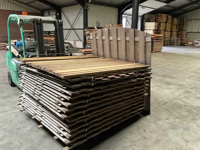 Geïmpregneerd vuren tuinscherm toog 180x180 cm (26x) - afbeelding 3 van  6