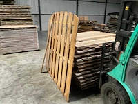 Geïmpregneerd vuren tuinscherm toog 180x180 cm (26x) - afbeelding 5 van  6