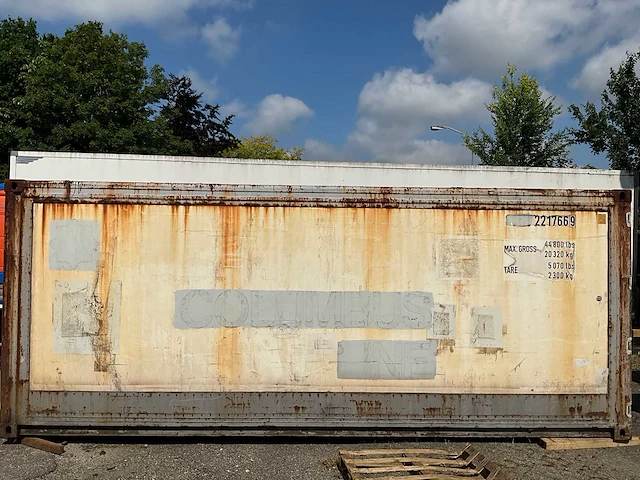 Geïsoleerde container 600x240x245cm - afbeelding 9 van  9