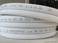 Geïsoleerde koelleiding 1/4" 5 meter - afbeelding 4 van  5