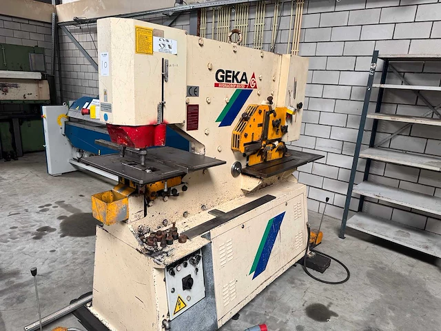 Geka - 2008 - hydracrop 80sd - pons- en knipmachine - afbeelding 2 van  9