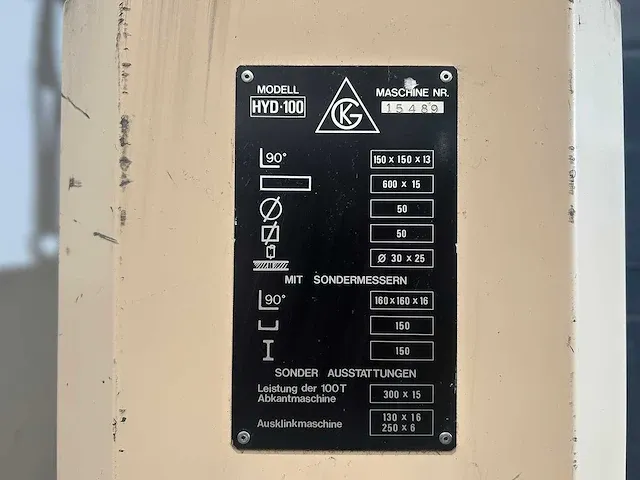 Geka - hydracrop 100/sd - ponsmachine - afbeelding 4 van  12