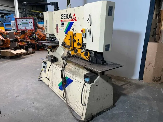 Geka - hydracrop 110/sd - pons- en knipmachine - 1998 - afbeelding 13 van  16