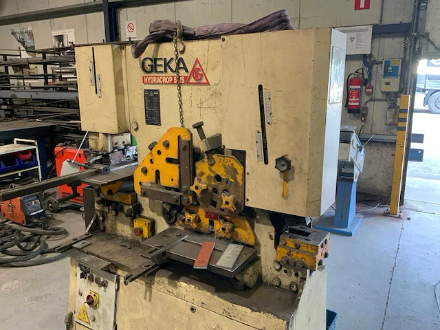 Geka hydracrop 50 / s gecombineerde pons / knipmachine - afbeelding 6 van  9