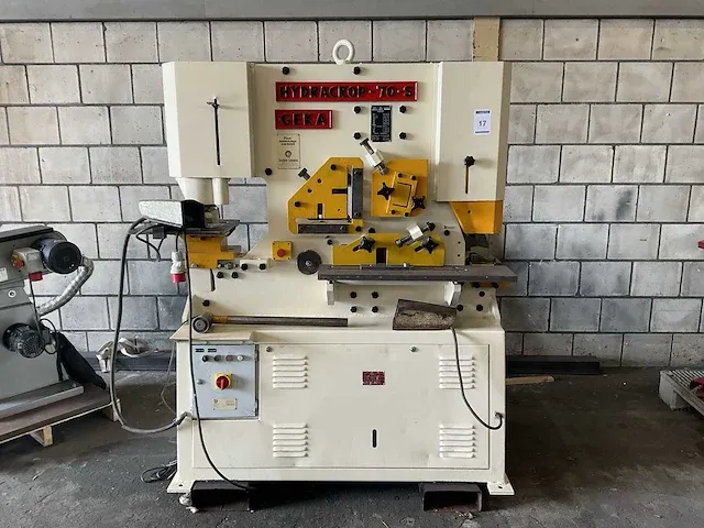 Geka hydracrop-70-s pons- en knipmachine - afbeelding 1 van  9