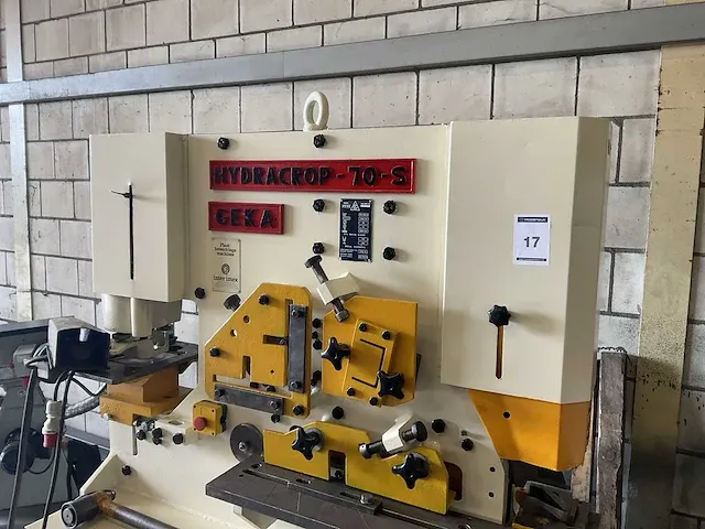 Geka hydracrop-70-s pons- en knipmachine - afbeelding 2 van  9