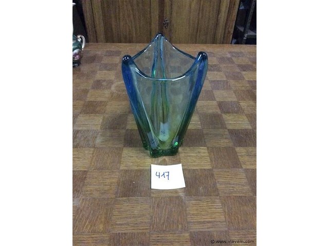 Gekleurde vaas murano - afbeelding 1 van  2