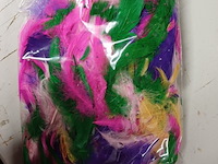 Gekleurde veertjes zak a 100 stuks 50 zakjes - afbeelding 7 van  9