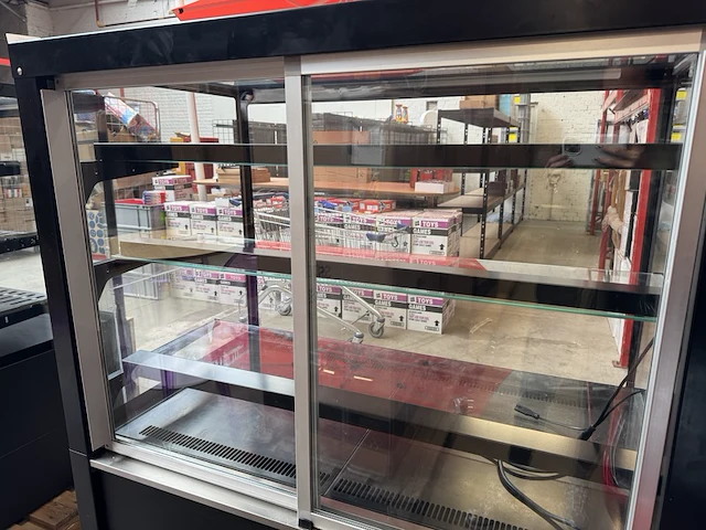 Gekoelde vitrine 120x74x137, tecnodom, evok120v - afbeelding 3 van  11