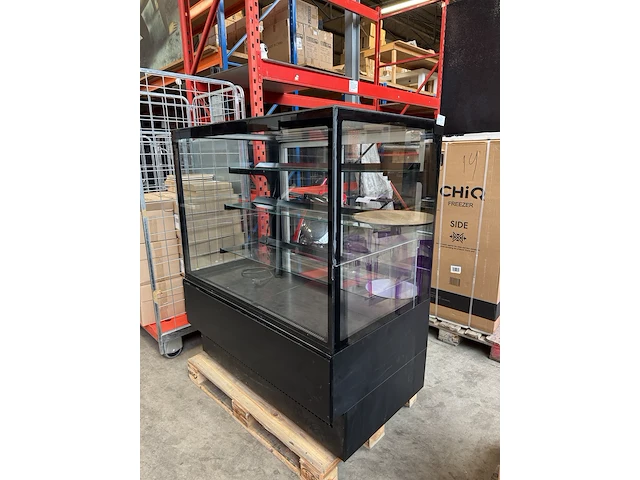 Gekoelde vitrine 120x74x137, tecnodom, evok120v - afbeelding 1 van  11