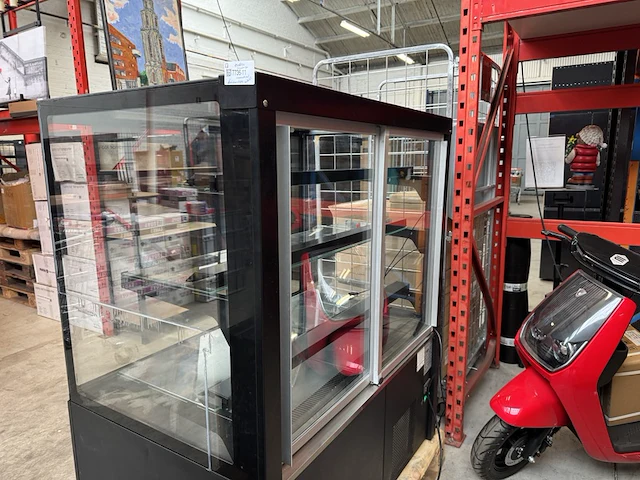 Gekoelde vitrine 120x74x137, tecnodom, evok120v - afbeelding 9 van  11