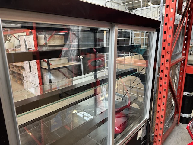 Gekoelde vitrine 120x74x137, tecnodom, evok120v - afbeelding 10 van  11