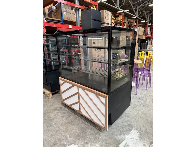 Gekoelde vitrine 120x74x137, virtus, h02fne027 - afbeelding 1 van  11