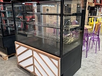 Gekoelde vitrine 120x74x137, virtus, h02fne027 - afbeelding 1 van  11