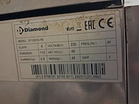 Gekoelde vitrine, diamond compact line, model sy120/cc-r6 - afbeelding 9 van  10