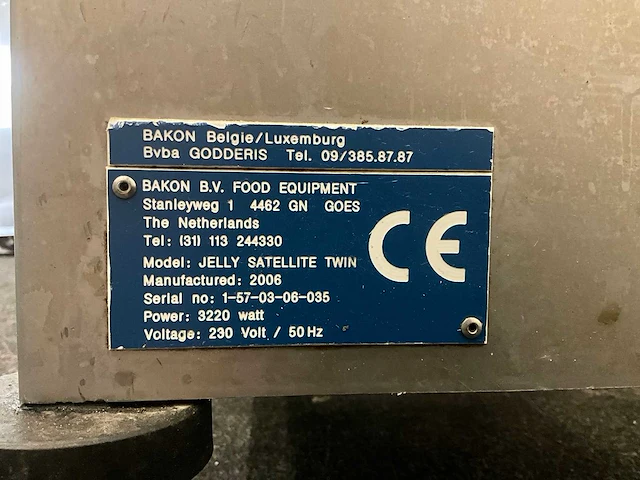 Gelei spuit machine - afbeelding 3 van  11