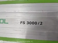 Geleiden rail festool, fs 3000/2 - afbeelding 3 van  4