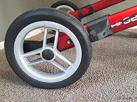 Gemino rollator | model 30 comfort | kleur rood | maat l - afbeelding 8 van  10