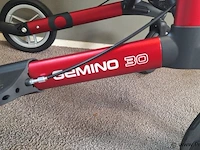 Gemino rollator | model 30 comfort | kleur rood | maat l - afbeelding 9 van  10