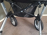 Gemino rollator | model 30 comfort | kleur zwart | maat l - afbeelding 2 van  10