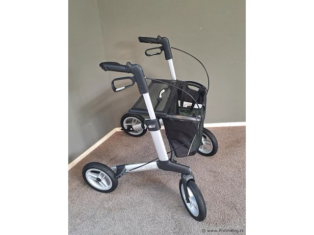 Gemino rollator | model 30 comfort | kleur zwart | maat l - afbeelding 1 van  10