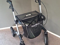 Gemino rollator | model 30 comfort | kleur zwart | maat l - afbeelding 4 van  10