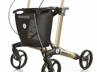 Gemino rollator | model 30 | kleur champagne | maat m - afbeelding 1 van  7