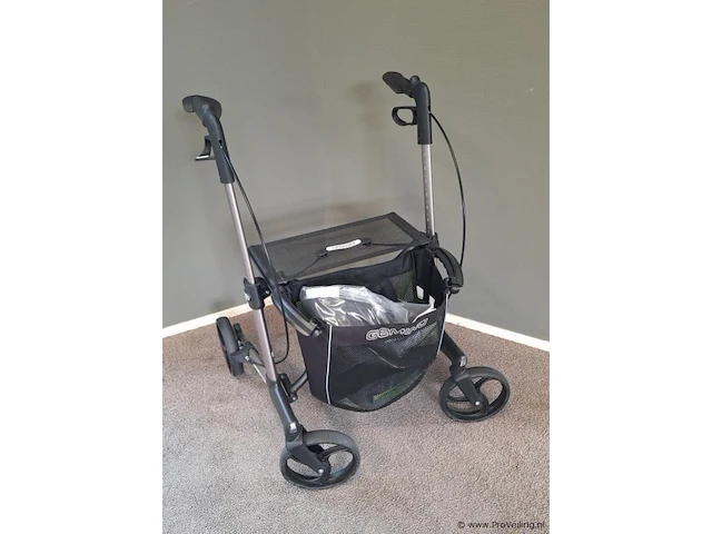 Gemino rollator | model 30 | kleur champagne | maat m - afbeelding 2 van  7