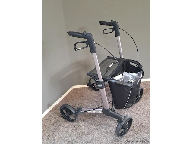 Gemino rollator | model 30 | kleur champagne | maat m - afbeelding 3 van  7