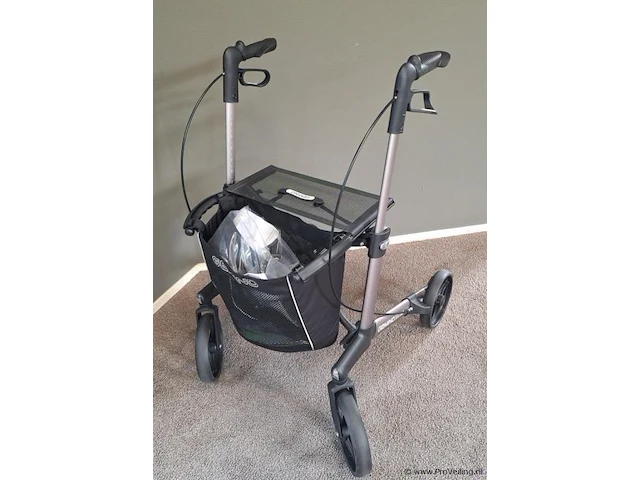 Gemino rollator | model 30 | kleur champagne | maat m - afbeelding 4 van  7